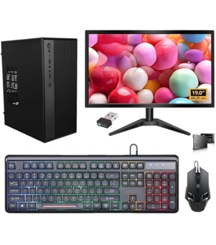 AdaOne AIO-ZX28 Desktop Computer Set with CPU Core i5 4th, 8GB RAM